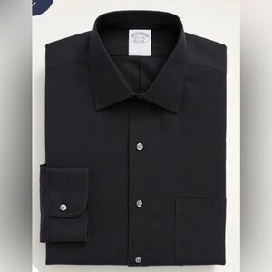 NWOT Brooks Brothers Stretch Supima® Cotton Non-Iron Dress Shirt, 17” x 33”